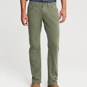 MEN’S BANANA REPUBLIC GREEN VINTAGE STRAIGHT JEANS